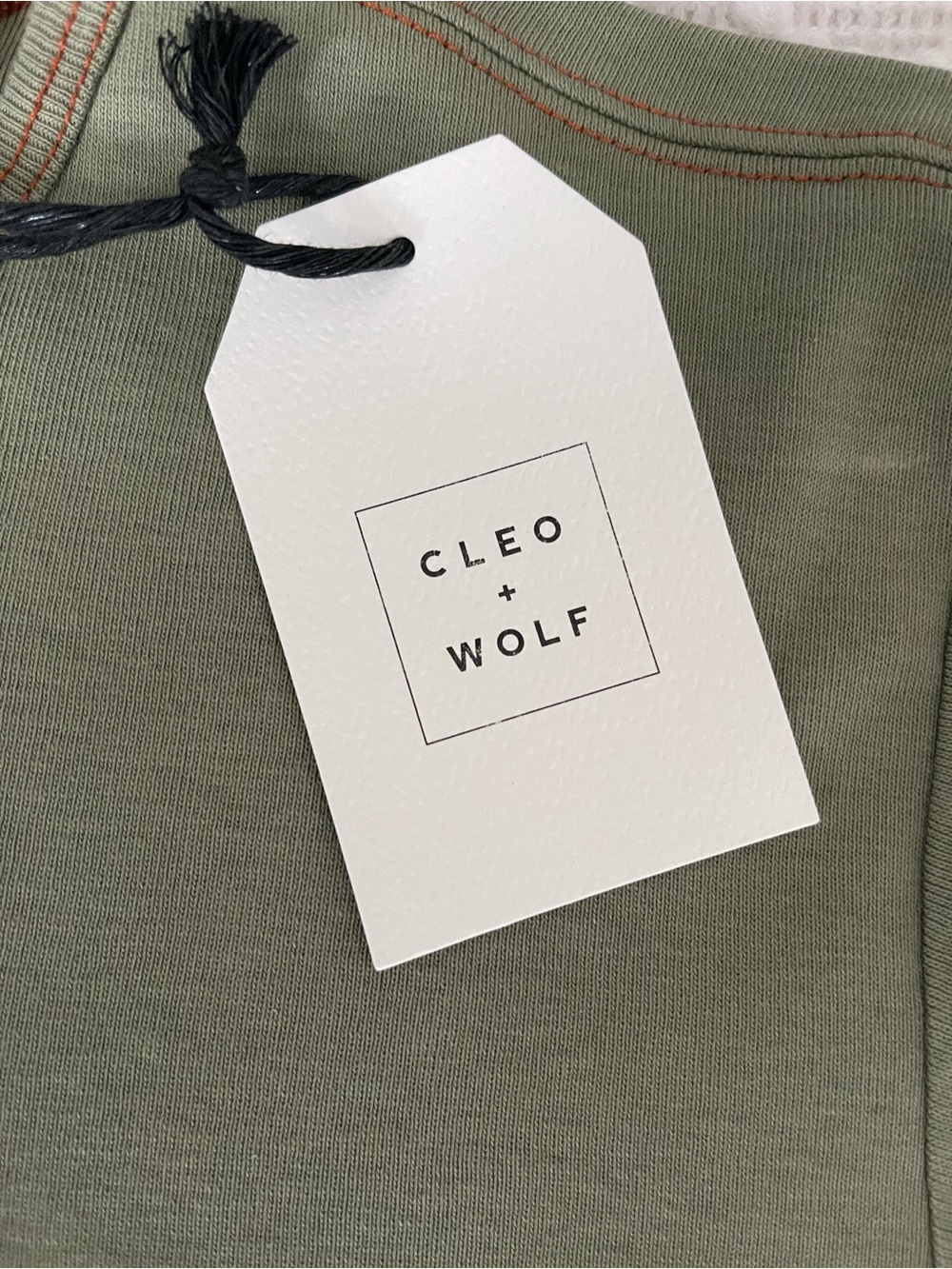 CLEO + WOLF WOMEN'S SOLID SHORT SLEEVE GRAPHIC BABY TEE- XXL - Picture 10 of 11